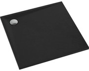 Rohová Vanička AQM12461CST 90X90X3 čierna