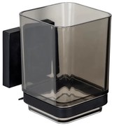 WENKO 71443800 - Pohárik VACUUM-LOC QUADRO ED 7,5x10 cm čierny