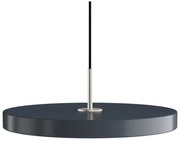 Antracitovosivé LED závesné svietidlo s kovovým tienidlom ø 43 cm Asteria Medium – UMAGE