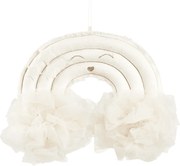 Závesná dekorácia dúha vanilka 35x27x12cm