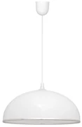 Helam Luster na lanku CIRCLE 1xE27/15W/230V biela HE1008