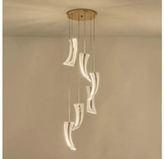 LED Luster na lanku FIRENZE 6xLED/10W/230V 3000K