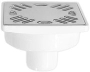 Bruckner Bruckner, Podlahová vpust 103x103 priama, odpad 40mm, nerez, 183.053.0