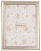 Photo Frame 15x20 Cm Silver Colored Wood Product - 23,00 cm