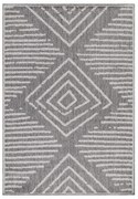 Ayyildiz, Kusový koberec Aruba 4902 grey – na von aj na doma, 80x150, šedá, chodba / predsieň