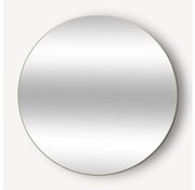 Atmosphera - Nástenné zrkadlo ALICE pr. 110 cm zlatá P6632