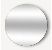 Atmosphera - Nástenné zrkadlo ALICE pr. 110 cm zlatá P6632