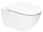 WC závesné VitrA S60 biele vrátane sedadla, zadný odpad 7510-003-6288