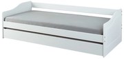Inter Link Výsuvná detská posteľ Leonie (biela, 90 x 190 cm)  (100394248)