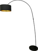 XXXLutz OBLÚKOVÁ LAMPA, 135/201/38 cm P & B - Online Only bytové doplnky - 001769024501