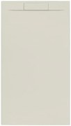Sprchová vanička obdĺžniková SAT Fusion 140x90 cm liaty mramor beige SATFU14090BE