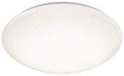 Biele guľaté stropné LED svietidlo Trio Putz, priemer 40 cm
