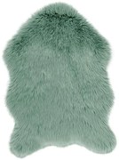Zelená umelá kožušina Tiseco Home Studio Sheepskin, 60 x 90 cm
