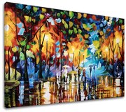 Autorská reprodukcia na plátne MESTO | rôzne rozmery