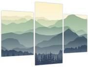 Obraz - Forest Mountain (90x60 cm)