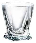 Crystal Bohemia Poháre QUADRO 55 ml, 6 ks