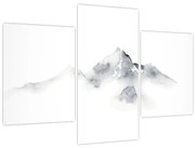 Obraz - Atramentová maľba hôr (90x60 cm)