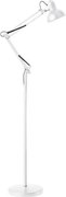 Brilagi - Flexibilná stojacia lampa TASKER 1xE27/60W/230V 184 cm biela