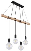 Globo 15439-4 - Luster na lanku AUSTON 4xE27/60W/230V
