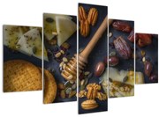 Obraz so sušeným ovocím (150x105 cm)