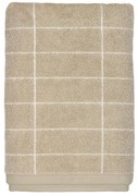 Béžové bavlnené uteráky v súprave 2 ks 40x60 cm Tile Stone - Mette Ditmer Denmark