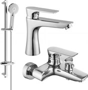 Mexen Axel DB40 vaňová súprava, chrómová - 73803DB40-00