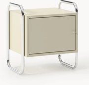 Kovový nočný stolík's ľavostranným alebo pravostranným otváraním Robyn