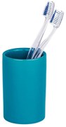 Petrolejovomodrý pohárik na zubné kefky Wenko Polaris Petrol