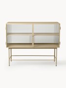 Vitrína so sklenenými dvierkami Haze