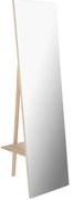 Stojacie zrkadlo s dreveným rámom 45x160 cm Keisy – Kave Home