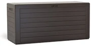 Záhradný box, 280 l, tmavo hnedá