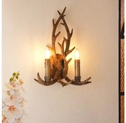 Brilagi - Nástenné svietidlo DEER 2xE14/10W/230V parohy