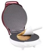 Beper - 2v1 vaflovač 1000 W/230 V, červený