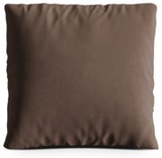 Hnedý zamatový vankúš na gauč Kemi – Cosmopolitan Design