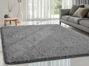 Koberec Fluffy Shaggy 160x220 cm, šedý%