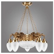 Kemar OW50 - Luster OURO EAGLE 5xE27/60W + 1xE27/100W/230V