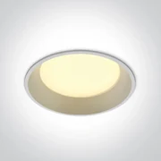 Moderné svietidlo ONE LIGHT WHITE LED 22W 4000K 10122D/W/C