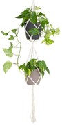 Látkový záves na kvetináč ø 10 cm (výška 120 cm) Macramé – Artevasi