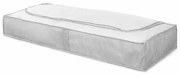 Compactor Nízký textilní úložný box Boston, 107 x 46 x 16 cm, sivá