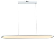LED Luster na lanku LED/24W/230V 3000K biela