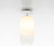 Artemide Gople stropné svietidlo biela, fúkané sklo, E27, 500mm 1413220A