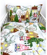 INTERMEDIC SK Posteľná obliečka do postieľky Home 90x130/45x65 cm