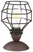 ONLI - Stolná lampa SPIDER 1xE27/15W/230V 23 cm čierna/hnedá