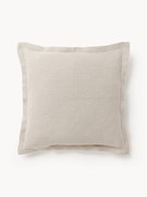 Ľanový poťah na vankúš s vyvýšeným lemom Taryn