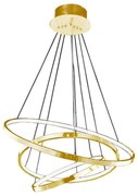 Azzardo AZ2918 - LED Stmievateľný luster na lanku WHEEL 3xLED/80W/230V