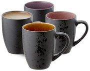 Čierne keramické hrnčeky v súprave 4 ks 300 ml Gastro Black/Mix – Bitz