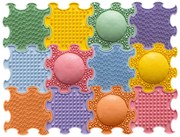 Ortoto Masážne ortopedické podložky súprava 12 ks - mini súprava