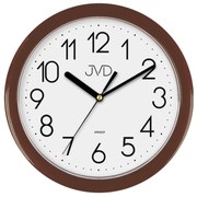 Nástenné hodiny JVD HP612.16 Funky (25 cm) | Hnedá | Tichý chod