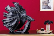 Ozdobná rybka Crowntail 65cm čierna