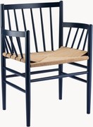 Ručne tkaná stolička z bukového dreva J81